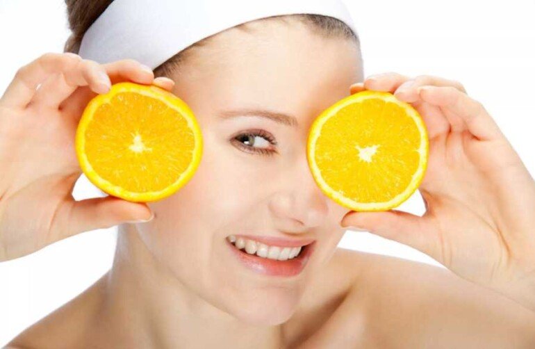 Маска от отеков из ароматных апельсинов: вкусно и полезно