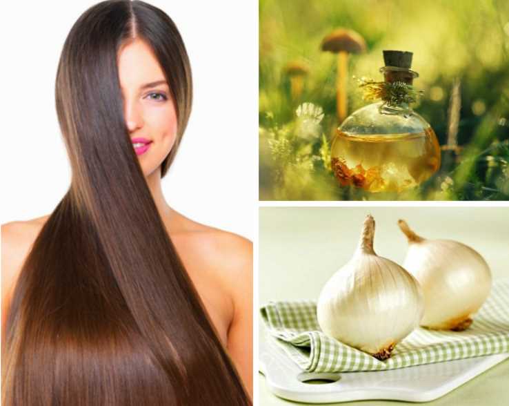 Медово-луковое средство для естественного блеска волос