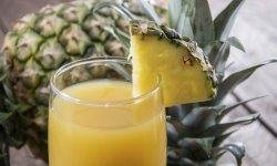 Вкусная разгрузка для похудения и очищения на ананасе