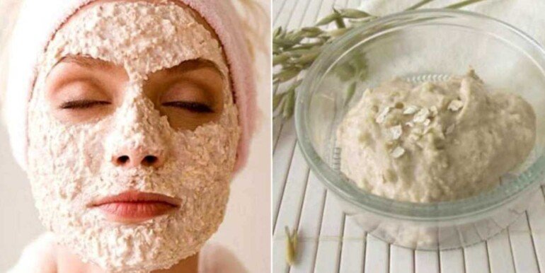 Простая маска из овсянки и молока: тонизируем сухую кожу за 5 минут