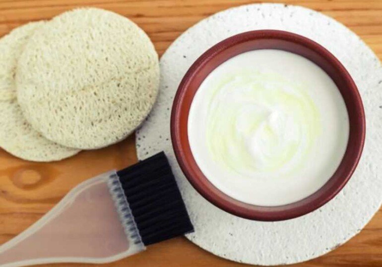 Как приготовить тонизирующую маску для лица из обычного йогурта