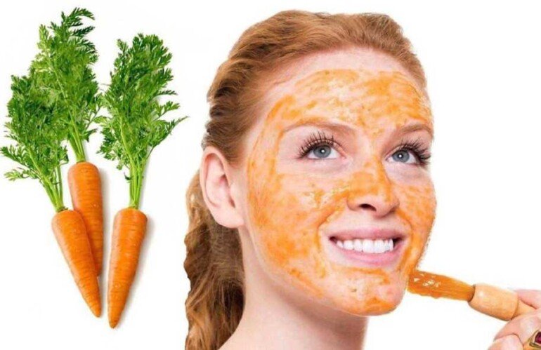 Чудо-маска из моркови и крахмала для подтяжки овала лица